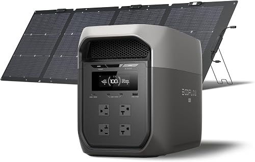 EcoFlow Portable Power Stations and Solar Panels