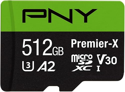 PNY Premier-X 512GB microSDXC Memory Card