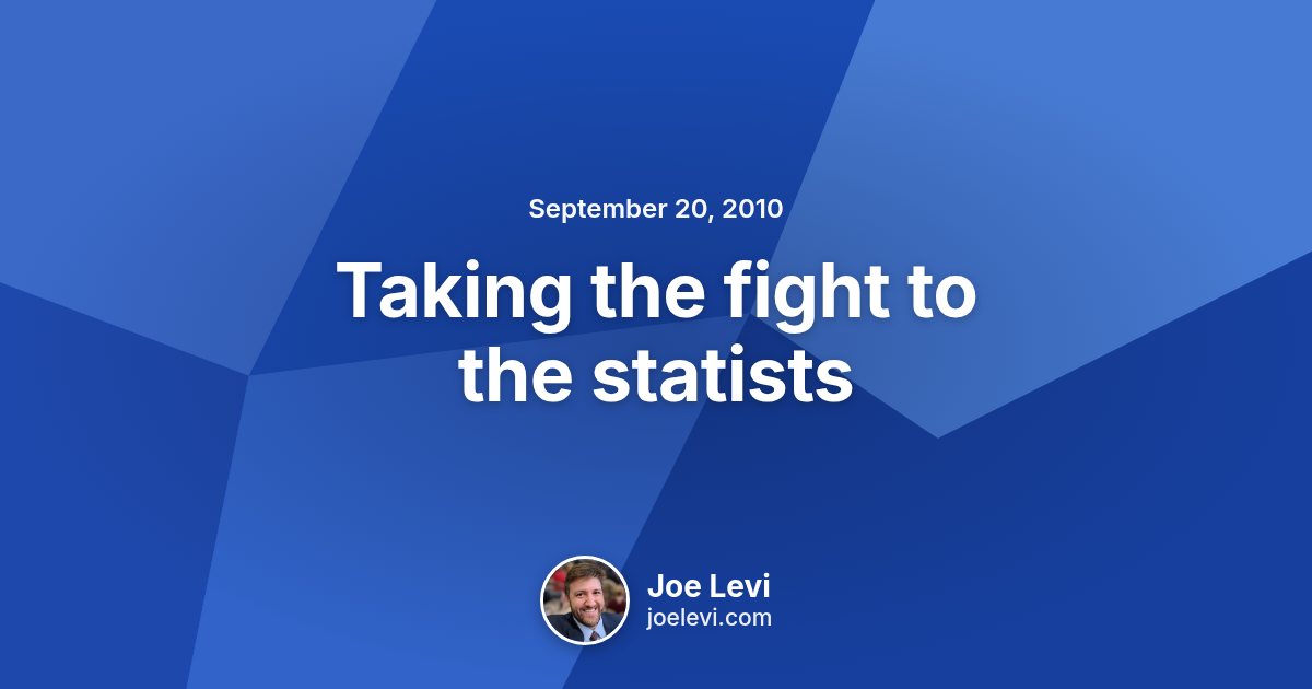 Share graphic for “Taking the fight to the statists” by Joe Levi