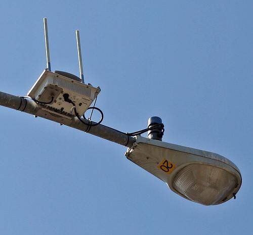 Municipal Wi-Fi on a light pole