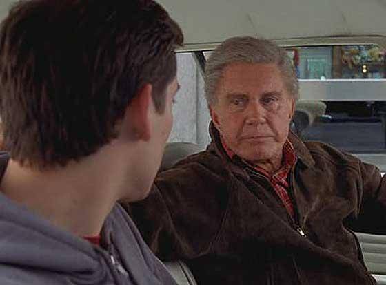 Peter Parker with Uncle Ben