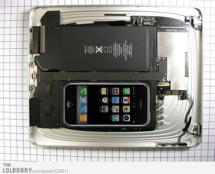inside the iPad