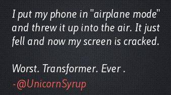 Worst Airplane Mode Ever