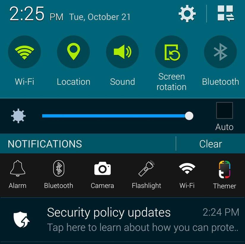 Samsung Security Policy