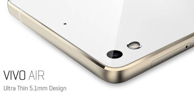 Vivo Air Ultra Thin design