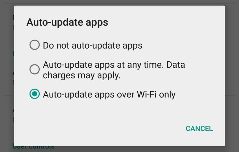 auto update apps