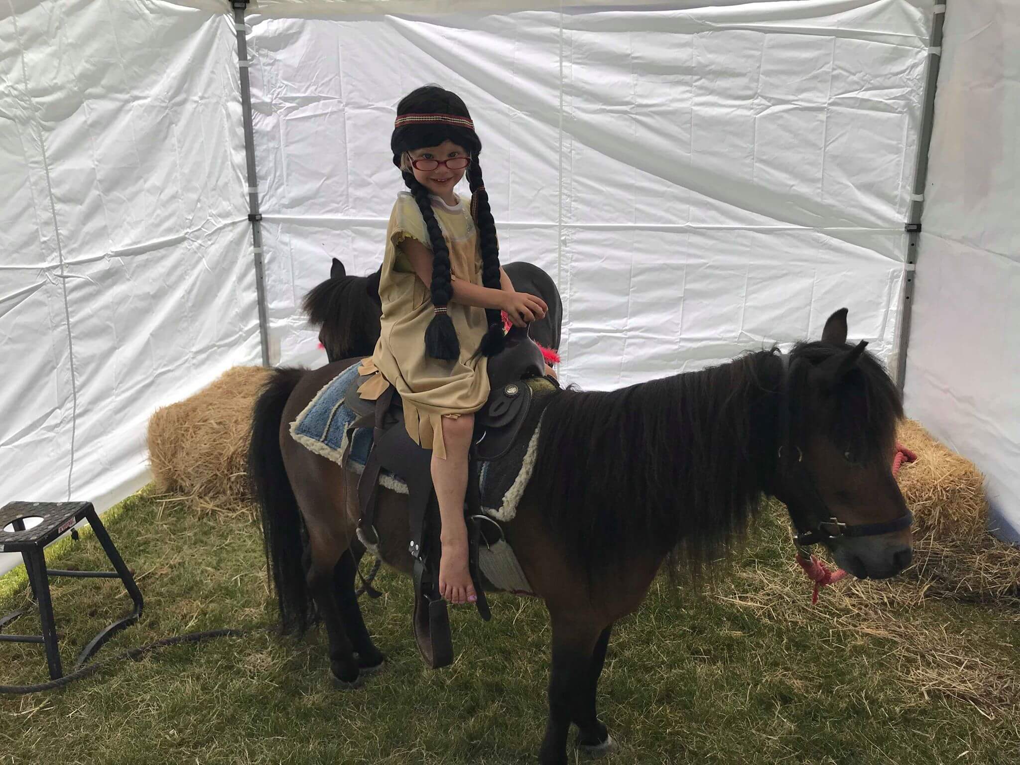 Native American Halloween Costume. (C) 2018, Jennifer Mitchell Henson. All rights reserved (used with permission).