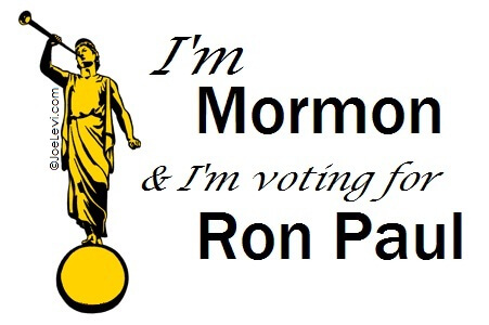 I'm Mormon, and I'm voting for Ron Paul